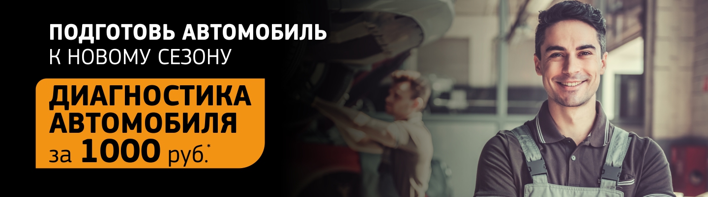 Комплексная проверка автомобиля за 1000 рублей.